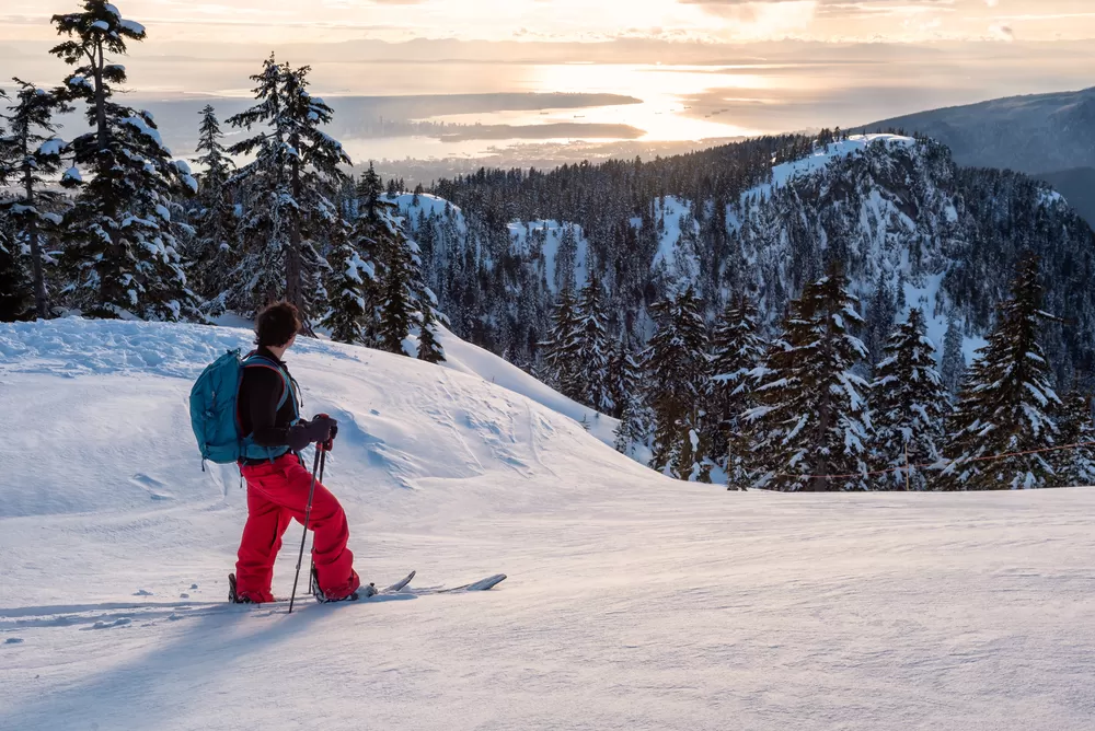 Skiing in British Columbia