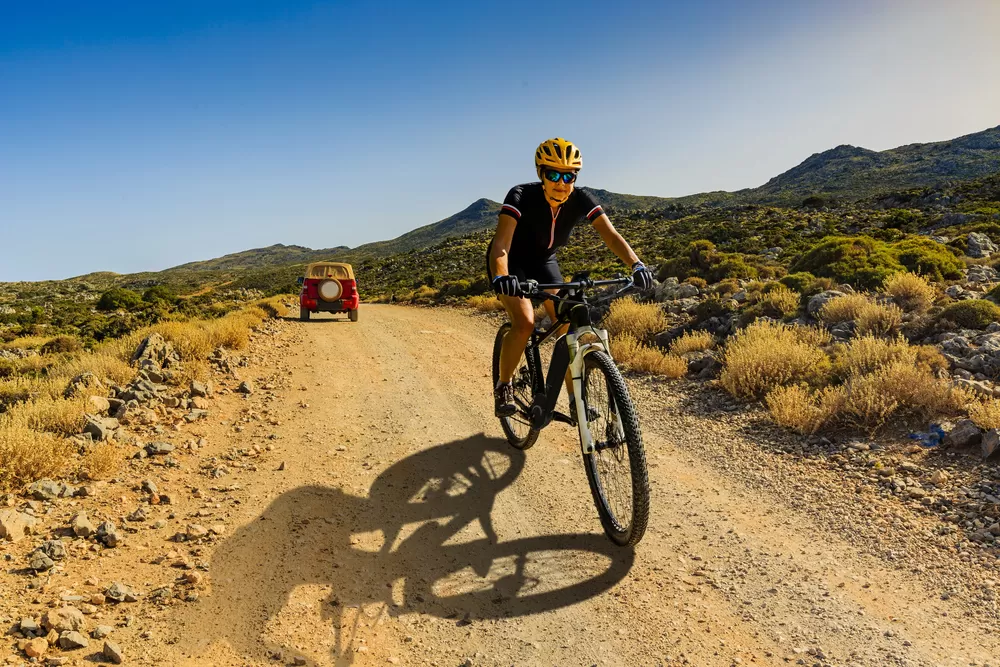 Mountain biking in Crete