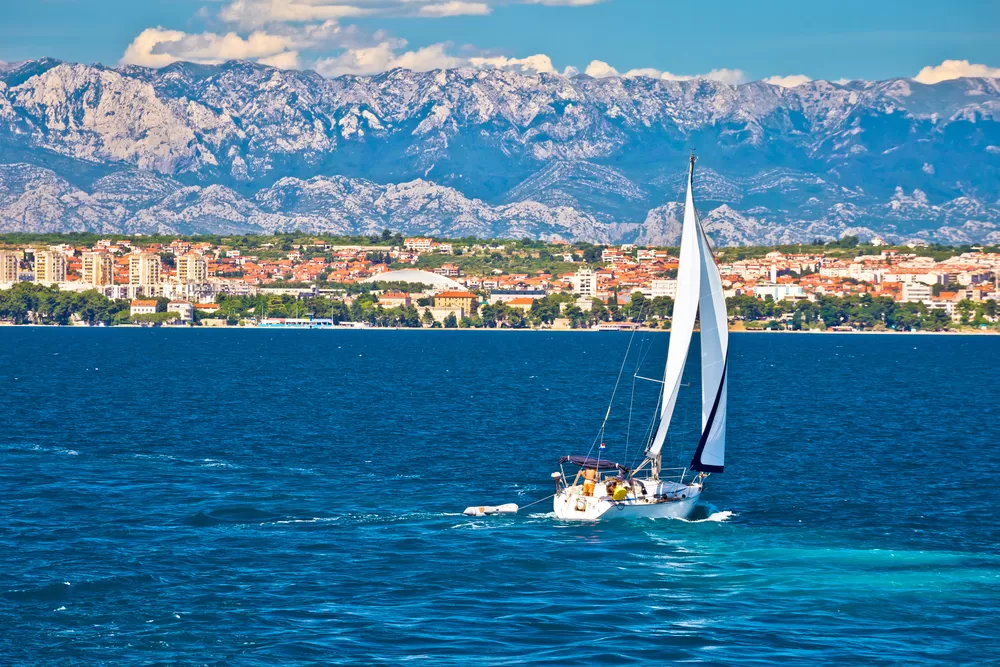 Sailing the Dalmatian coast