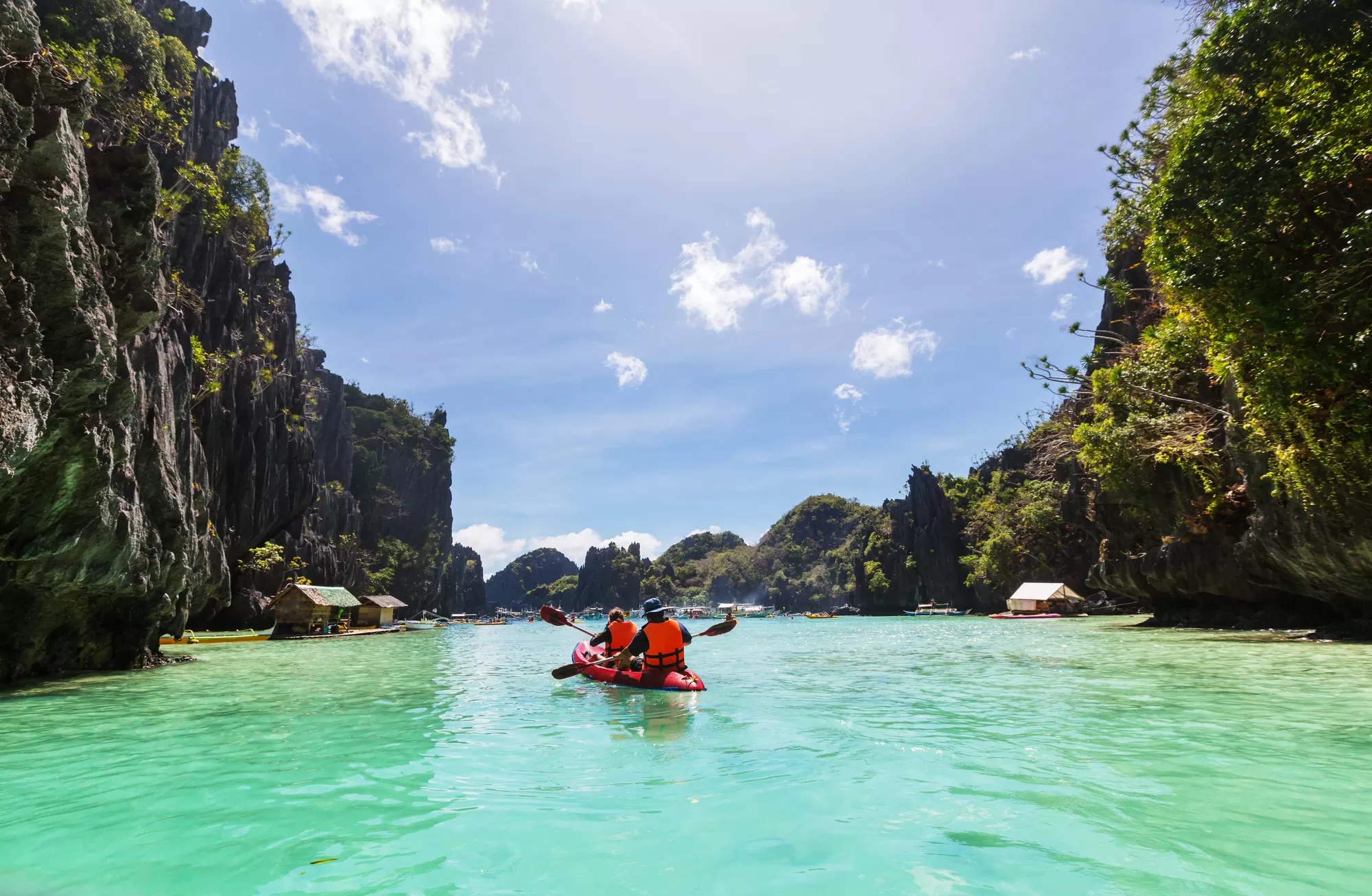 Kayaking at El Nido