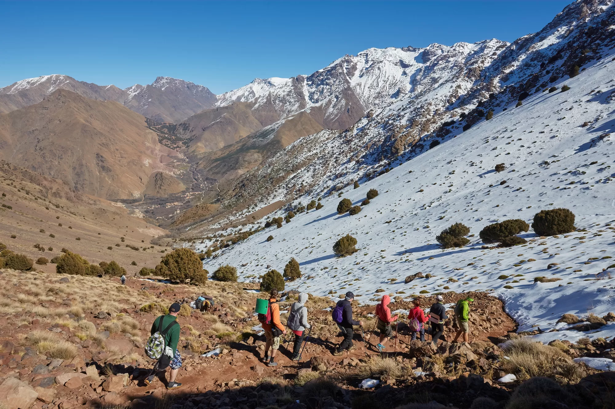 Hiking in the Atlas Mountains