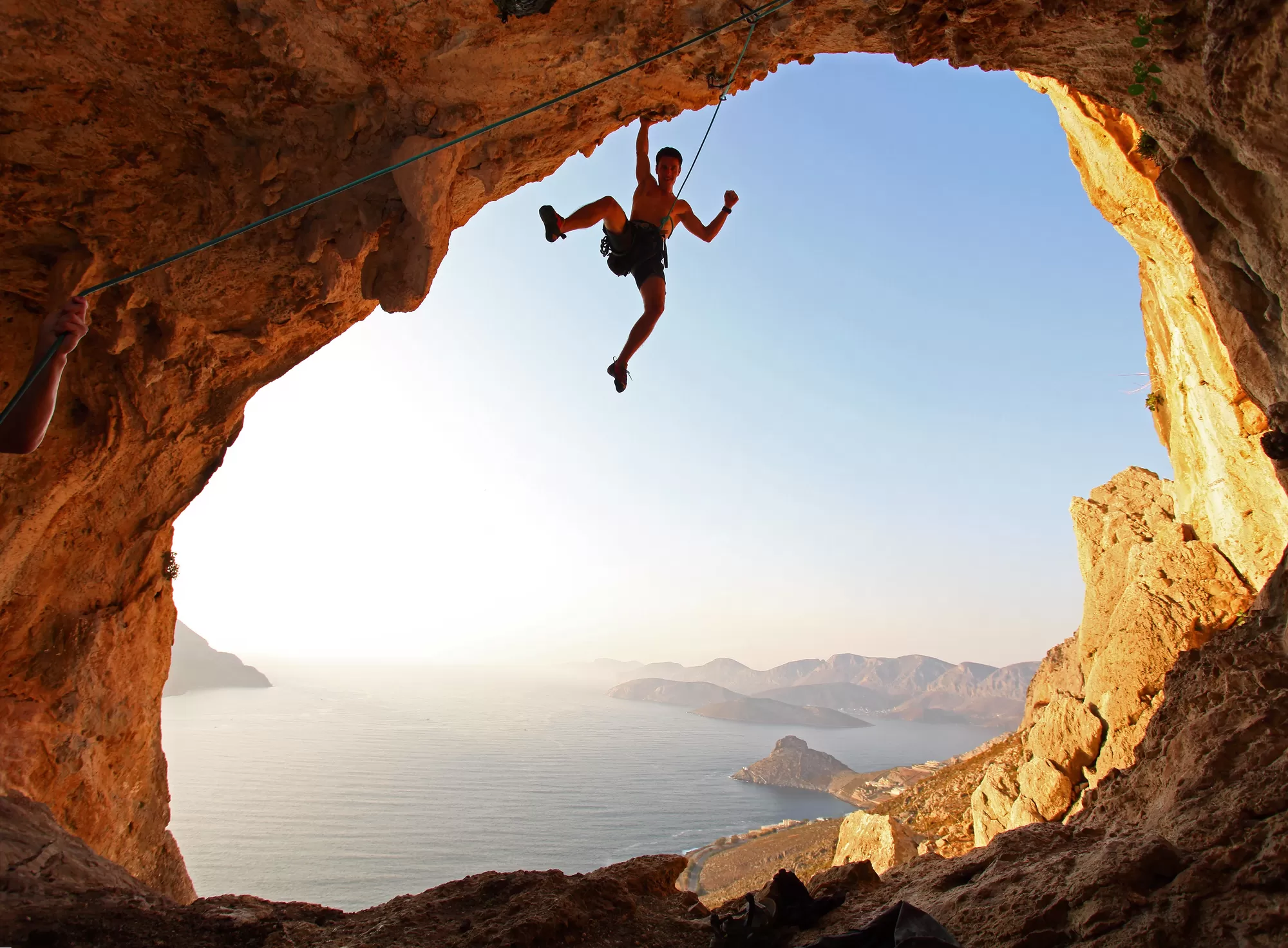 Climbing at Kalymnos island