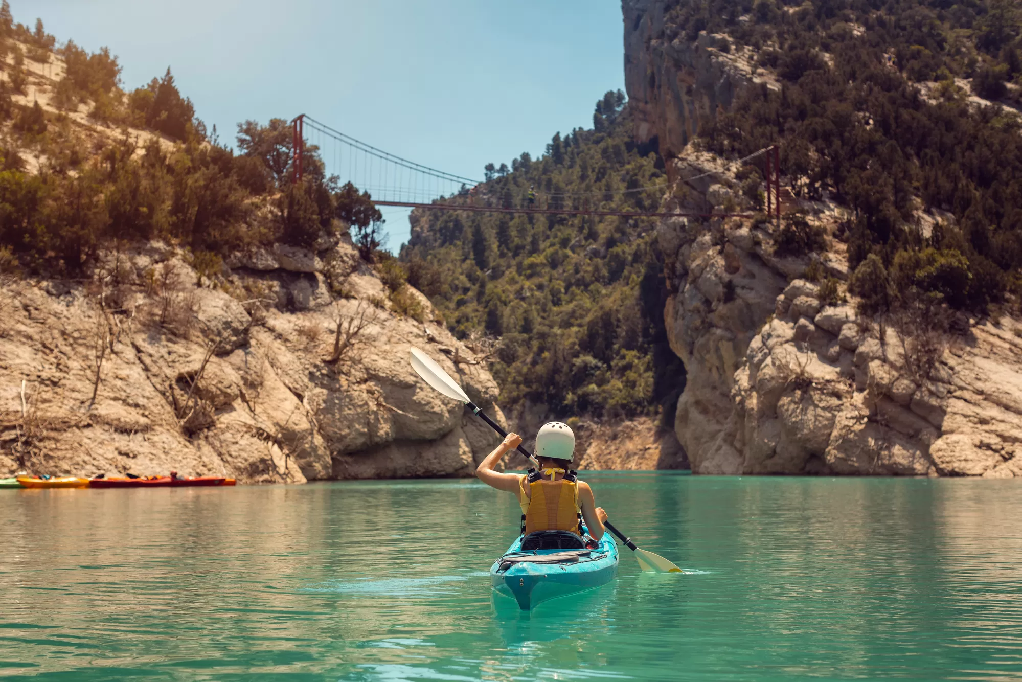 Kayaking in the Pyrenees