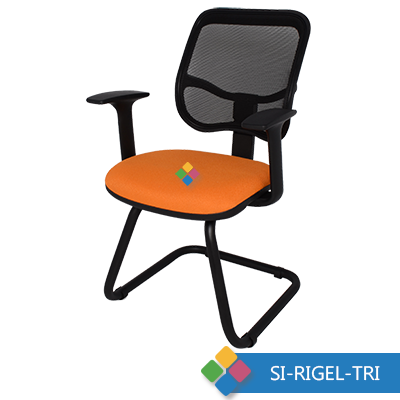 SILLÓN OFICINA MODELO, RIGEL TRINEO