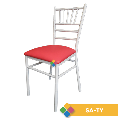 SILLA TIPO TIFFANY METÁLICA