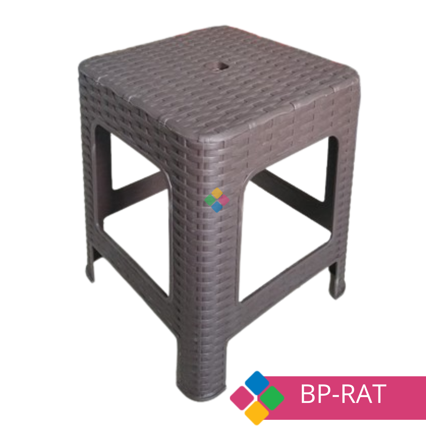 BANCO DE PLÁSTICO MODELO, RATAN