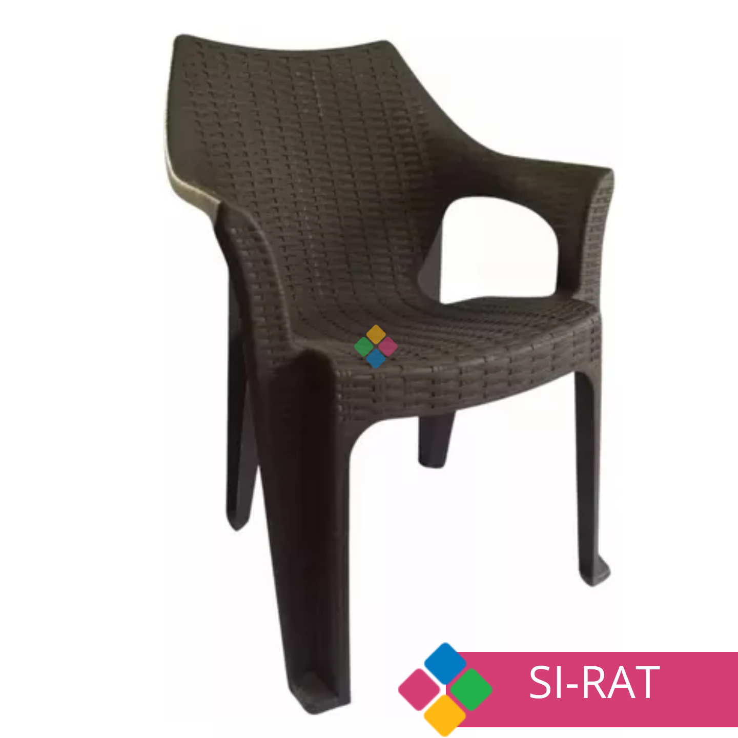 SILLA DE PLÁSTICO MODELO, RATAN