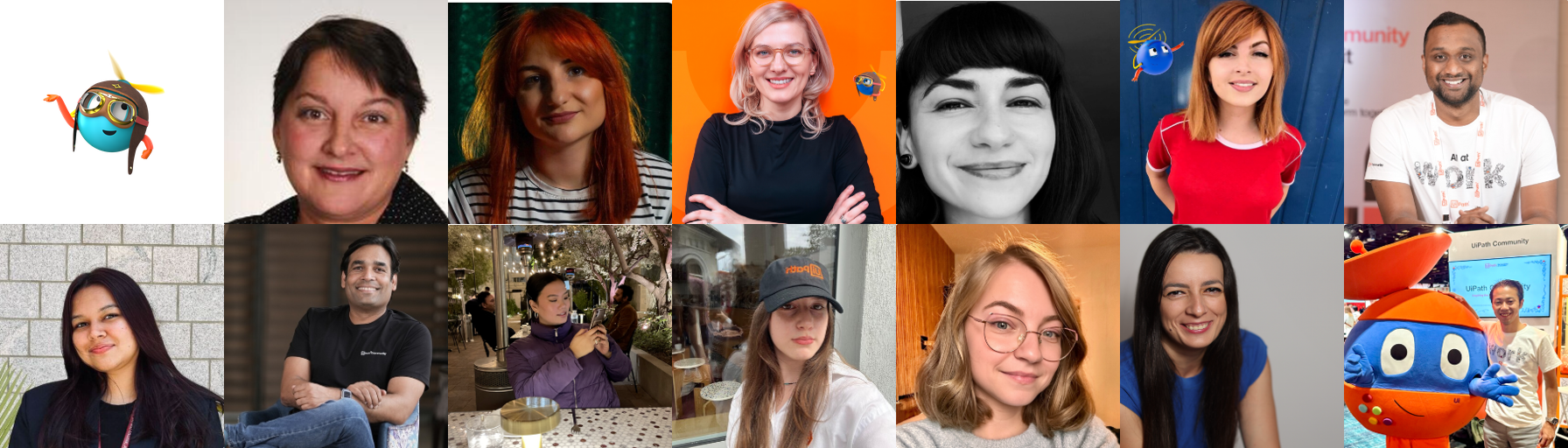 UiPath Community Team Collage