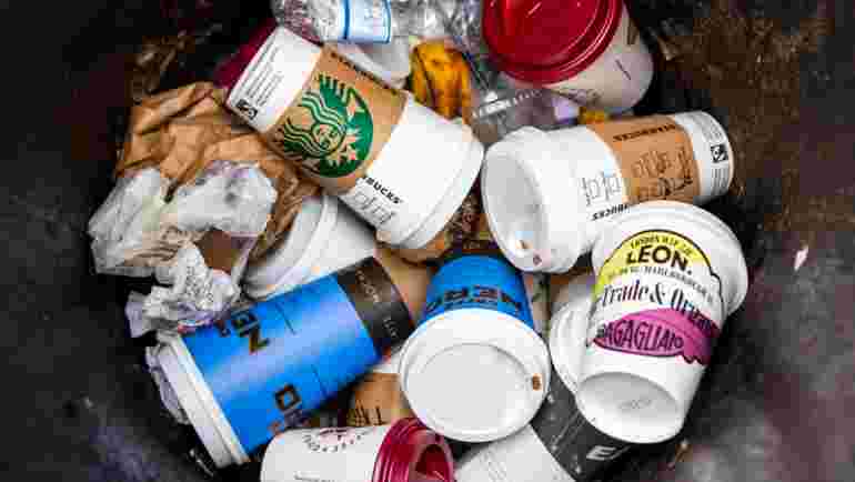 Coffee Cup waste