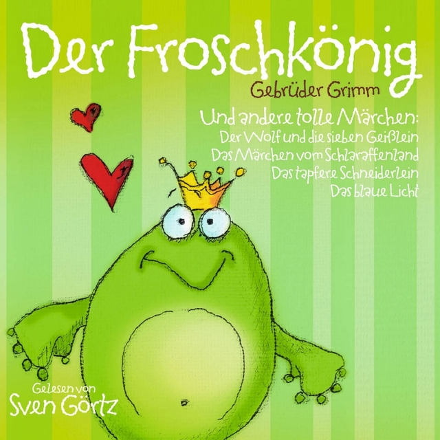 Couverture de Der Froschkönig, uvm / Gebrüder Grimm
