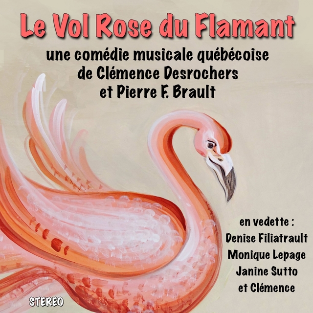 Le vol rose du flamant