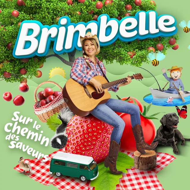 Couverture de Brimbelle sur le chemin des saveurs