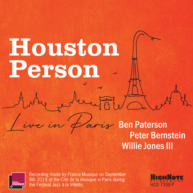 Couverture de Houston Person Live in Paris