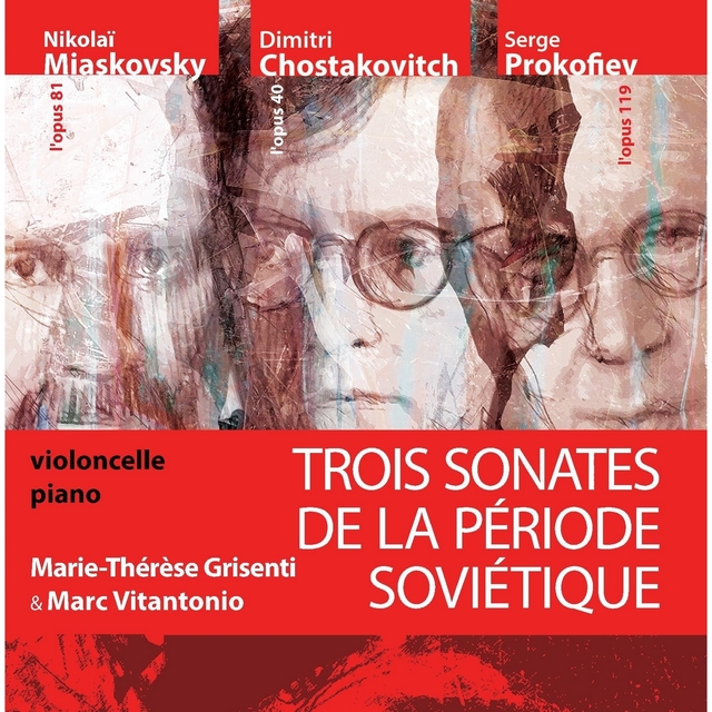 Couverture de Trois sonates de la période soviétique