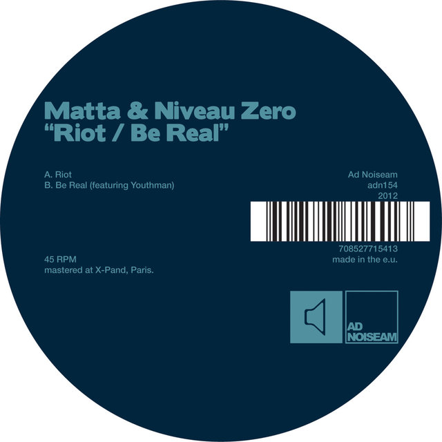 Couverture de Riot / Be Real - Single