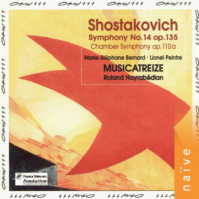 Couverture de Shostakovich: Symphony No. 14 & Chamber Symphony