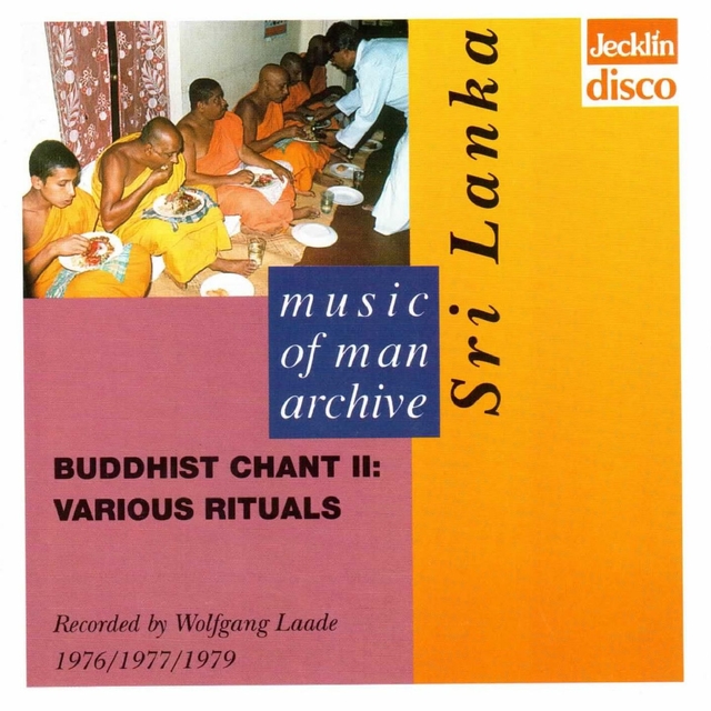 Couverture de Music Of Man Archive - Sri Lanka - Buddhist Chant II