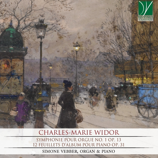 Couverture de Charles-Marie Widor - Symphonie pour orgue No. 1 Op. 13 - 12 Feuillets d'album pour piano Op. 31