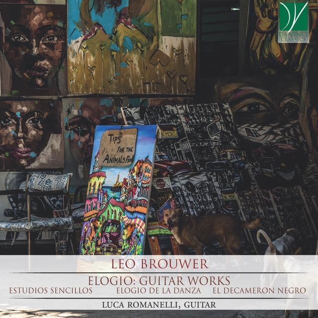 Couverture de Leo Brouwer - Elogio: Guitar Works