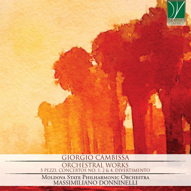 Couverture de Giorgio Gambissa - Orchestral Works