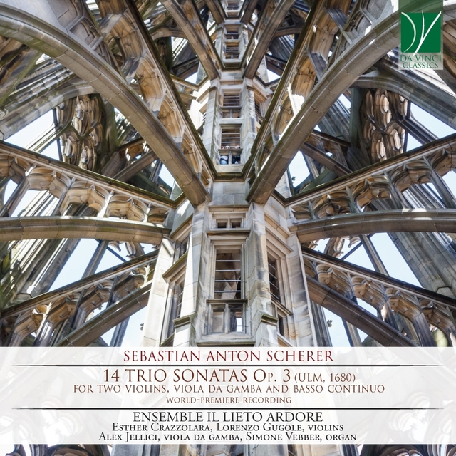 Couverture de Sebastian Anton Scherer: 14 Trio Sonatas Op.3