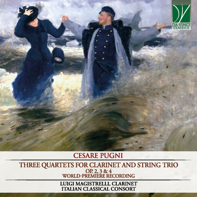 Cesare Pugni: Three Quartets for Clarinet and String Trio