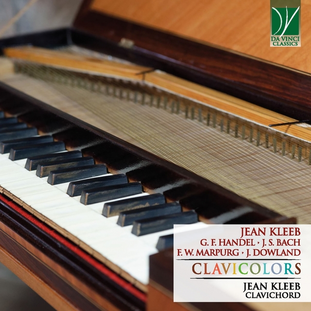 Couverture de Kleeb, Handel, Bach , Marpurg, Dowland: Clavicolors