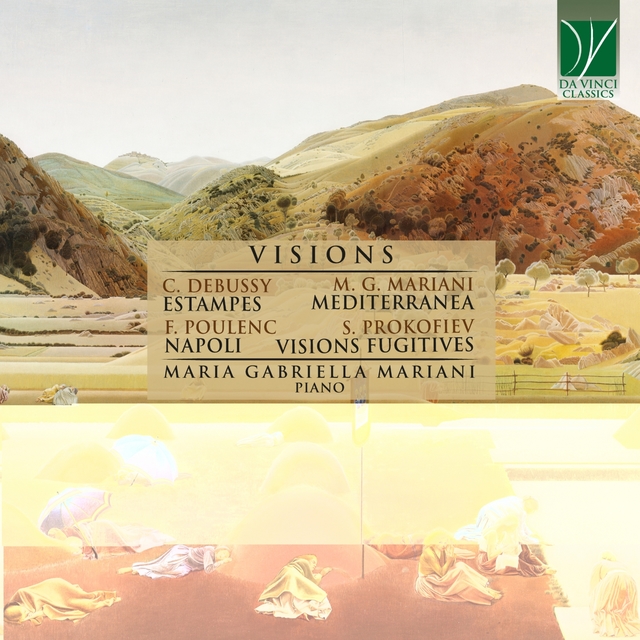 Couverture de Debussy, Mariani, Poulenc, Prokofiev: Visions