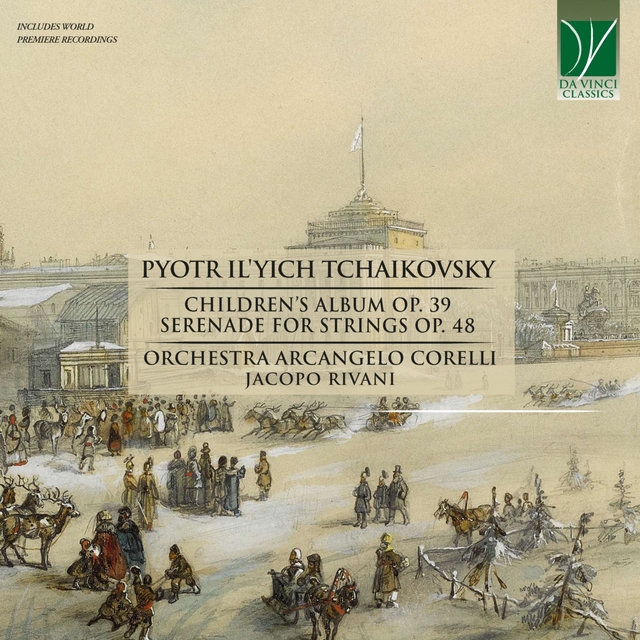 Couverture de Tchaikovsky: Children's Album Op. 39, Serenade for Strings Op. 48