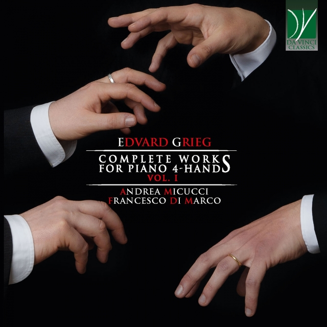 Couverture de Edvard Grieg: Complete Works for Piano 4-Hands, Vol. 1