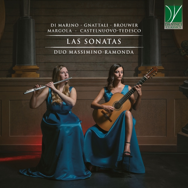 Couverture de Brouwer, Castelnuovo-Tedesco, Di Marino, Gnattali, Marcola: Las Sonatas