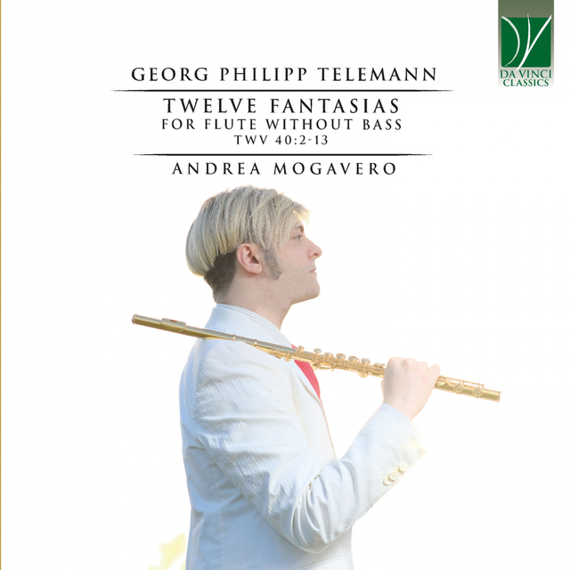 Couverture de Georg Philipp Telemann: Twelve Fantasias For Flute Without Bass TWV 40:2-13