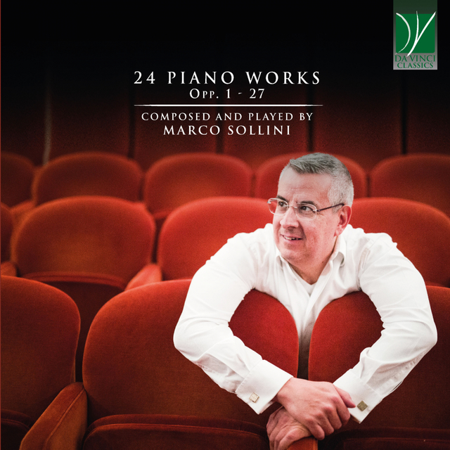 Couverture de Marco Sollini: 24 Piano Works - Opp. 1 - 27