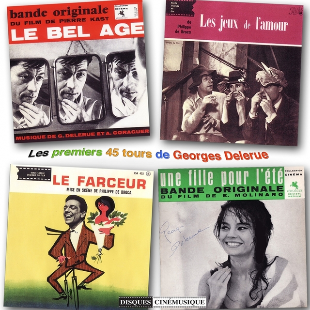 Les premiers super 45 tours de Georges Delerue (The first Georges Delerue's EPs)