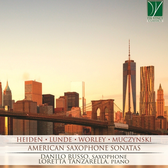 Couverture de Heiden, Lunde, Worley, Muczynski: American Saxophone Sonatas