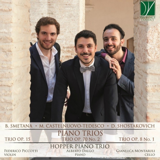 Couverture de Smetana, Castelnuovo-Tedesco, Shostakovich: Piano Trios