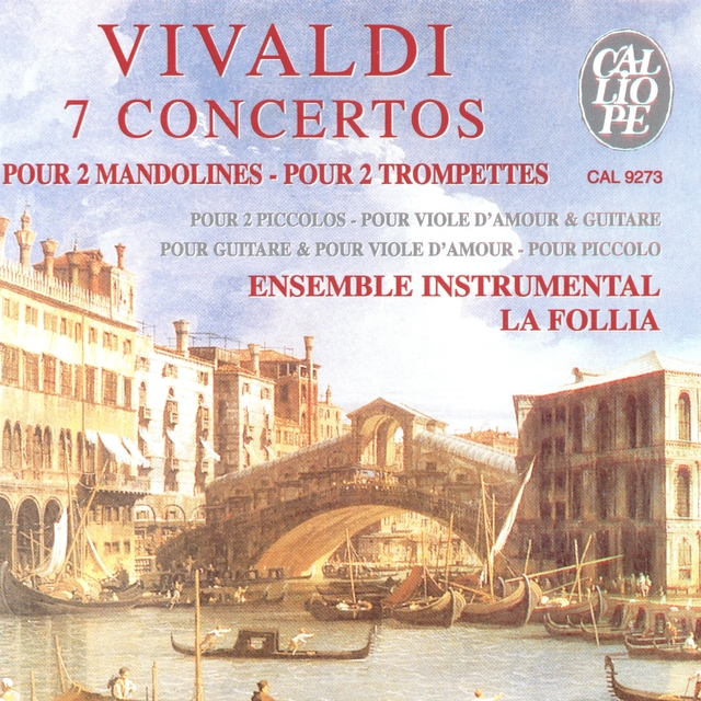 Couverture de Vivaldi: 7 concertos