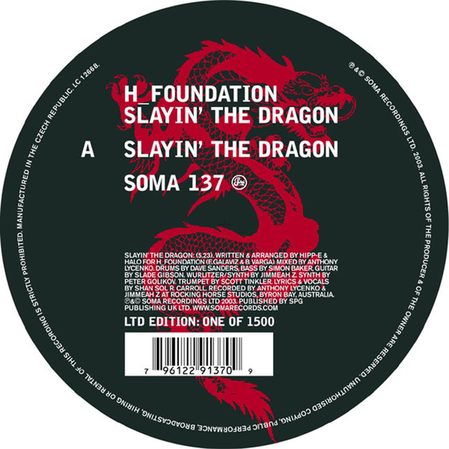 Couverture de Slayin the Dragon