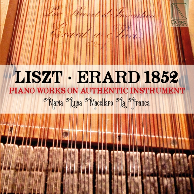 Couverture de Liszt: Erard 1852