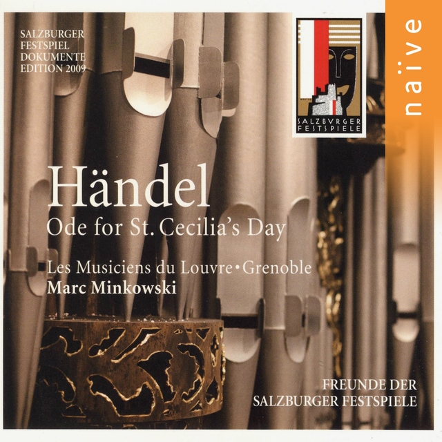 Couverture de Handel: Ode for Saint Cecilia's Day