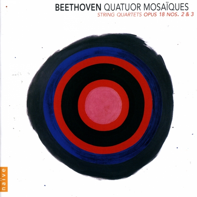 Couverture de Beethoven: String Quartets Op. 18 Nos. 2 & 3