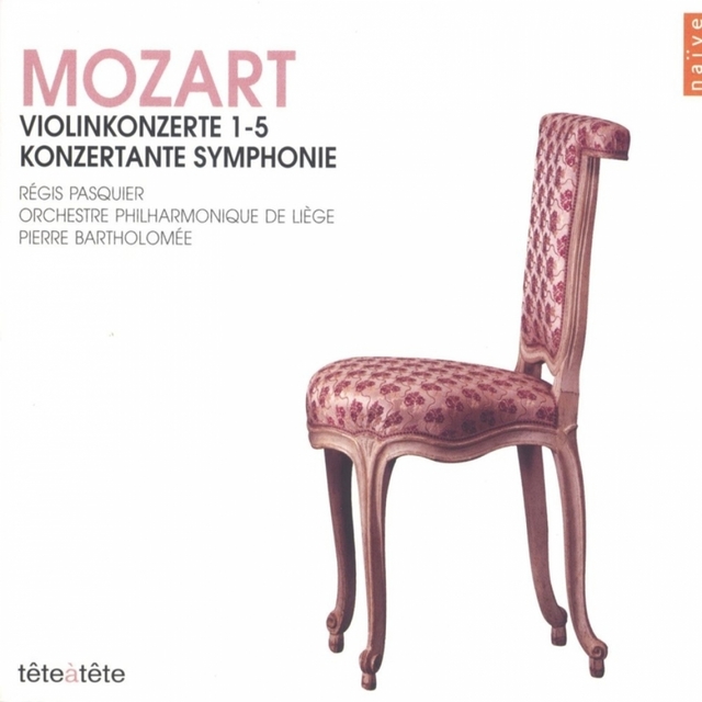 Couverture de Mozart: Violinkonzerte 1-5 (Konzertante Symphonie)