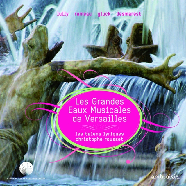 Couverture de Les grandes eaux musicales de Versailles