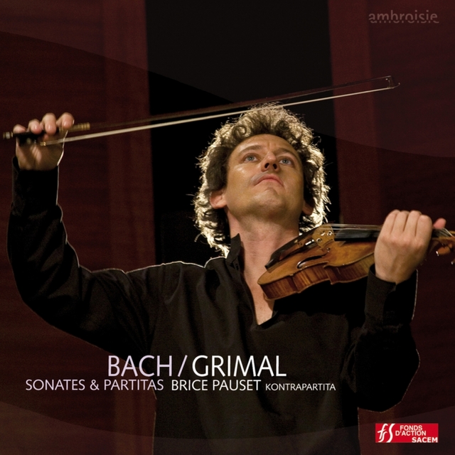 Couverture de Bach: Sonates & Partitas - Pauset: Kontrapartita