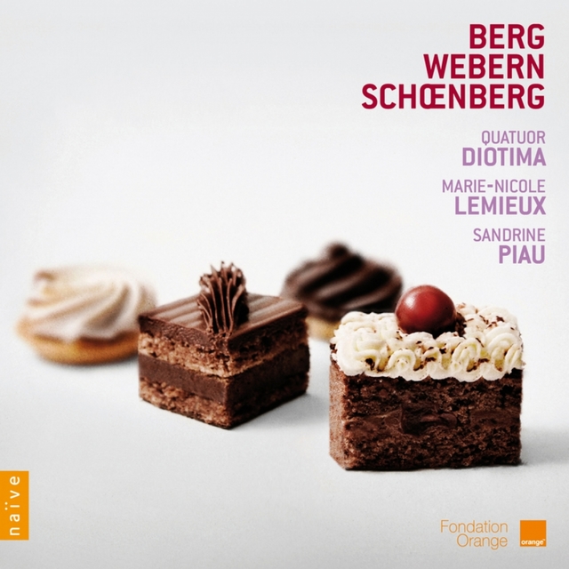 Couverture de Schoenberg, Berg, Webern,Quatuor Diotima