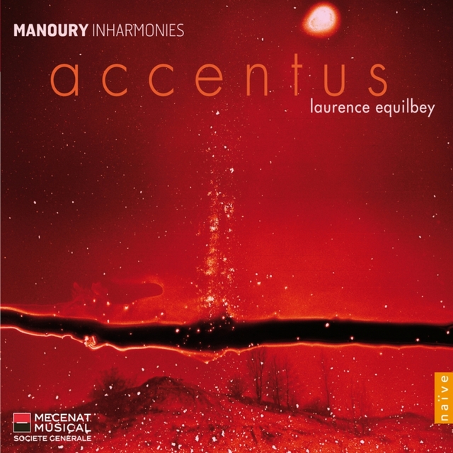 Couverture de Manoury: Inharmonies