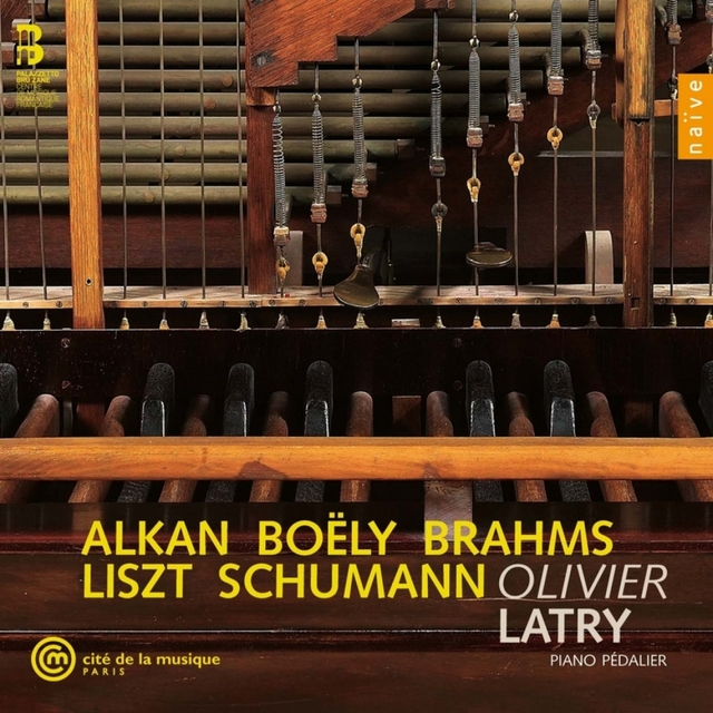 Couverture de Piano Pédalier: Alkan, Boëly, Brahms, Liszt, Schumann