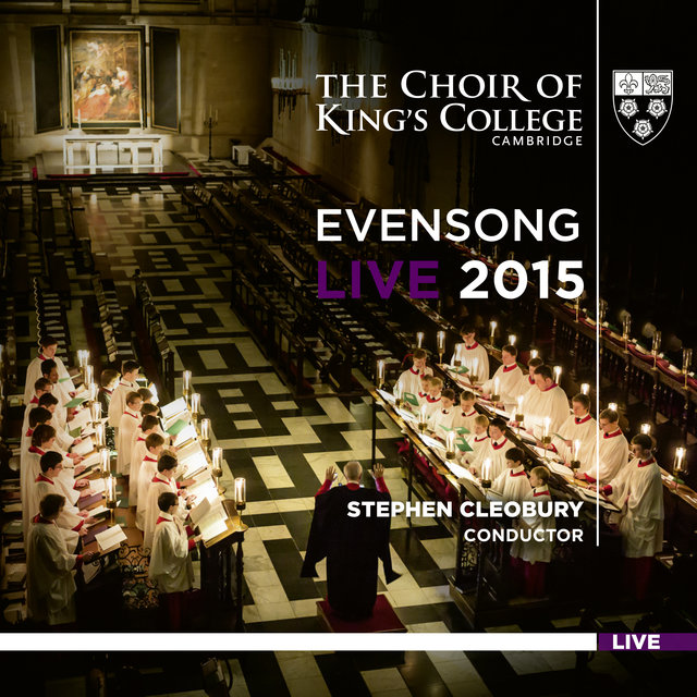 Couverture de Evensong Live 2015