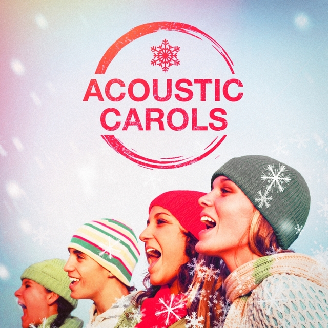 Couverture de Acoustic Carols (50 Folk Christmas Songs)