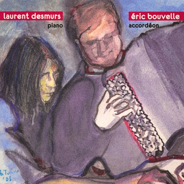 Couverture de Eric Bouvelle à l'accordéon et Laurent Desmurs au piano